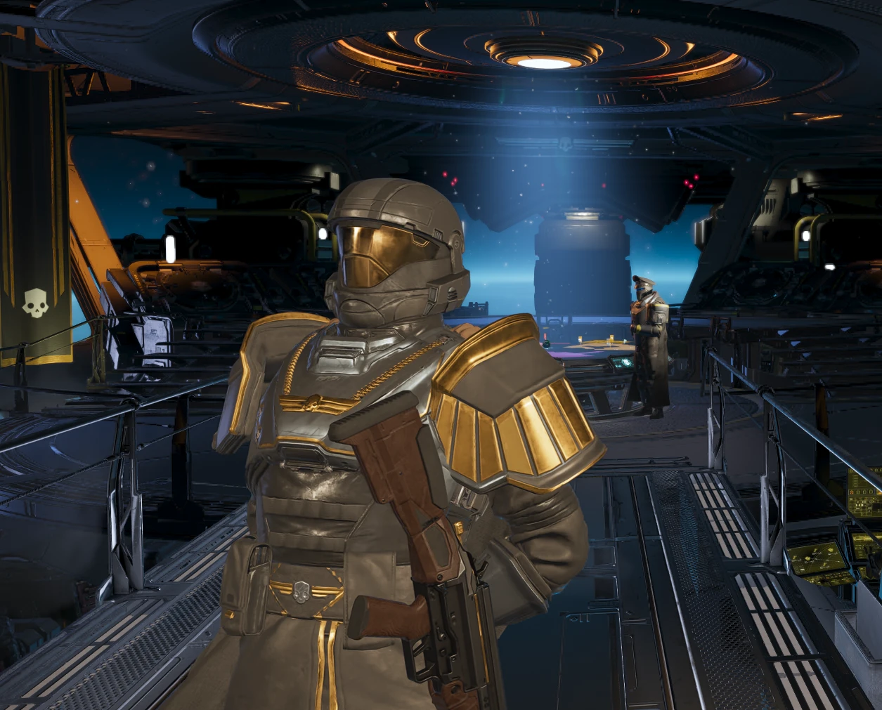 金色ODST A-9地狱跳跃者面罩（LUT编辑）