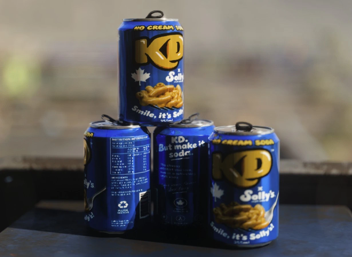 KD x 索利奶油苏打水