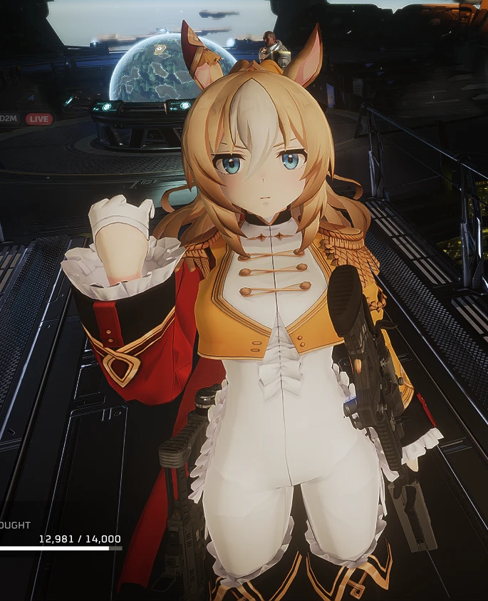 杜兰达尔(赛马娘)模型替换 AC-1 和 CPG-48