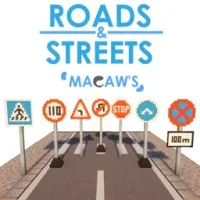 金刚鹦鹉的道路与街道
