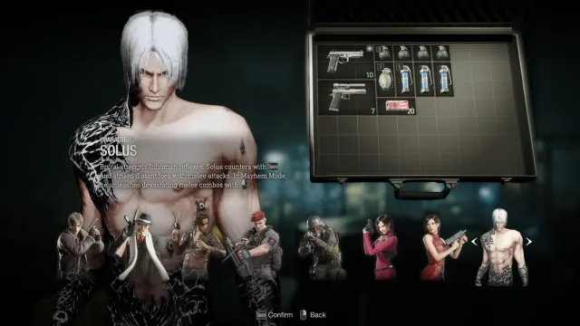 Solus - BREAKDOWN XBOX 替换 Wesker(佣兵模式)