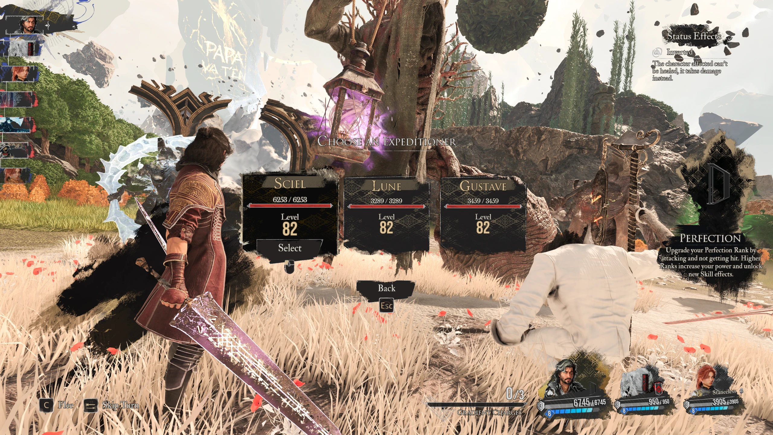 Swap Players in Battle