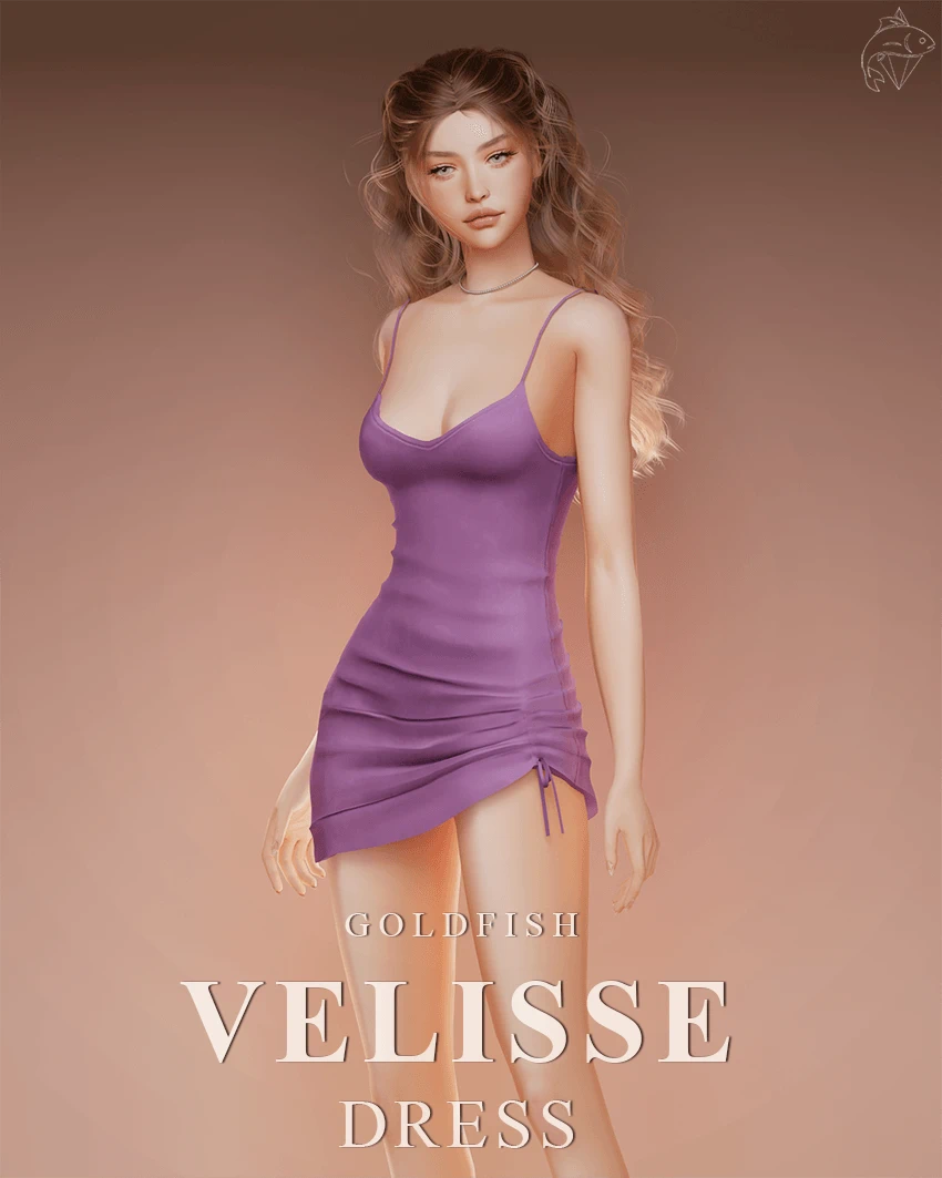 金鱼Velisse连衣裙