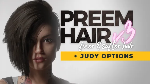 Preem Hair(朱迪发型选项)
