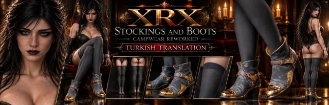 XRX 长袜和靴子 营地服装 重制版 土耳其语翻译