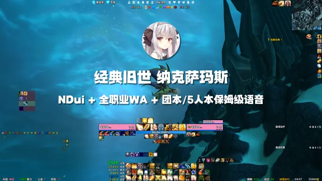 【露露】NDui配置 全职业WA 原创团本语音 永久60