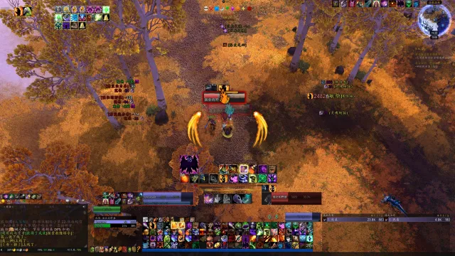 全更新无bug WLK国服 极简版 PVE玩家界面 附带术士QS猫德WA 基于ELVUI框架和!pigs插件包