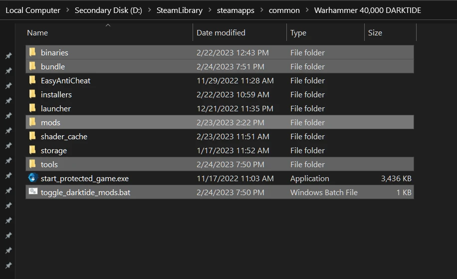 Darktide Mod Loader(DML加载器）