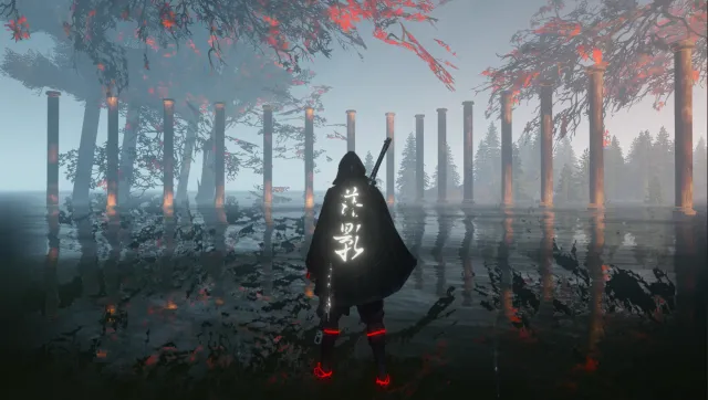 Fallen shadow