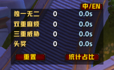 GambKing魔兽世界狂徒贼 骰子占比统计插件