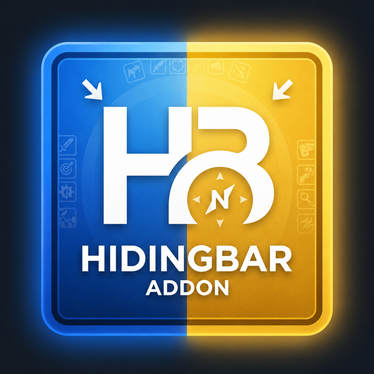 HidingBar 小地图收纳美化版