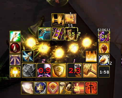 防骑全技能+触发监控（圣能豆版）