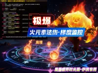 【南舞月】超级火元素法伤梯度监控WA