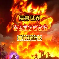 魔兽世界泰坦重铸时光服GSE德鲁伊猫德群体宏