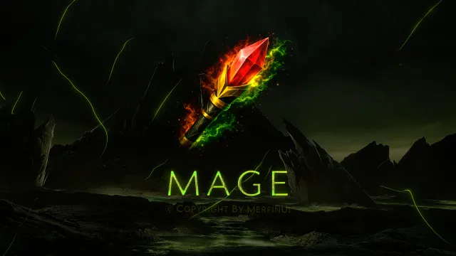 [Merfin] 法师职业包（Mage Classpack）– QHD（四倍高清）