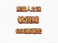 魔兽世界MOP熊猫人之谜精品GSE盗贼敏锐贼起手爆发单体群体宏