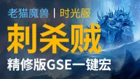 【老猫魔兽】刺杀贼(毁伤贼)丨最强GSE一键宏丨永久更新丨不卡宏丨全职业