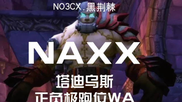 NAXX电男-塔迪乌斯正负极跑位提示  NO3.CX黑荆棘小工具