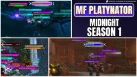 搬运 MF Platynator配置