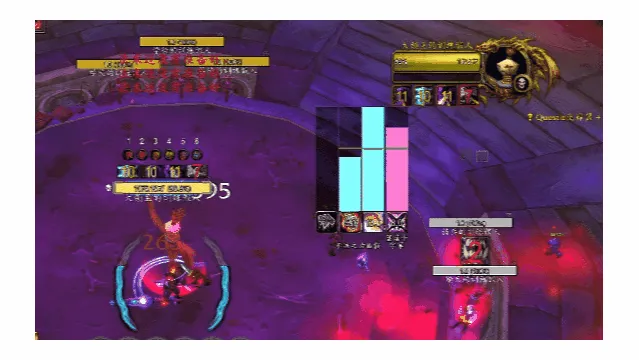 魔兽老何:邪dk增益buff监控wa
