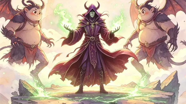 【无敌】恶魔术最强输出辅助WA,无需监控BUFF